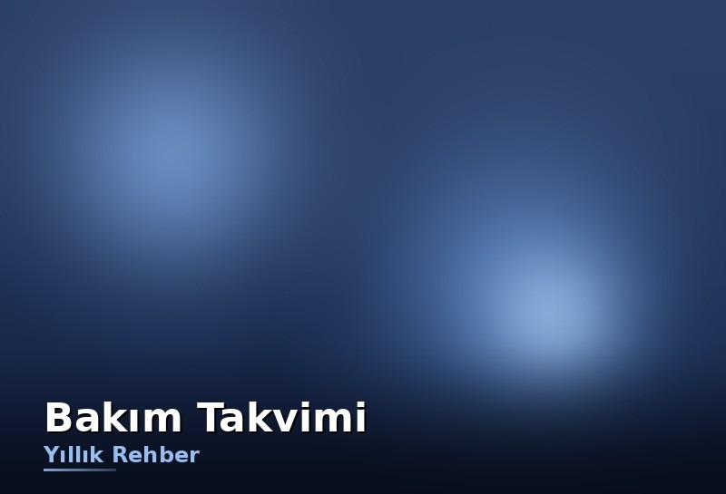 Tekne bakım takvimi: sezon hazırlığından kışlamaya yıllık bakım rehberi