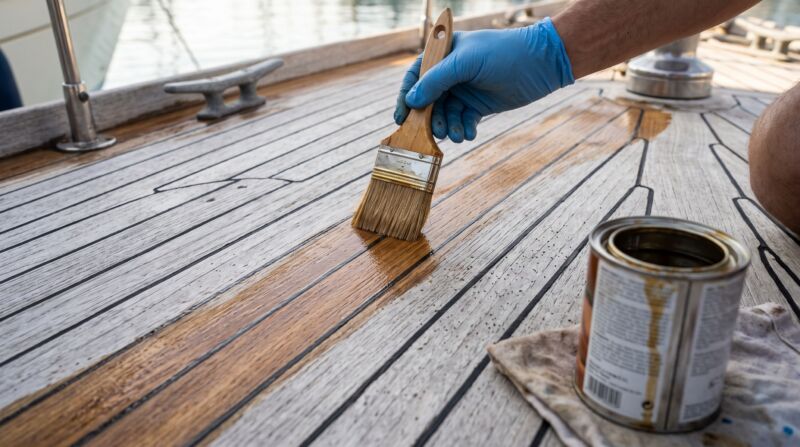 Teak güverte bakımı: temizle, koru ve nerede dur